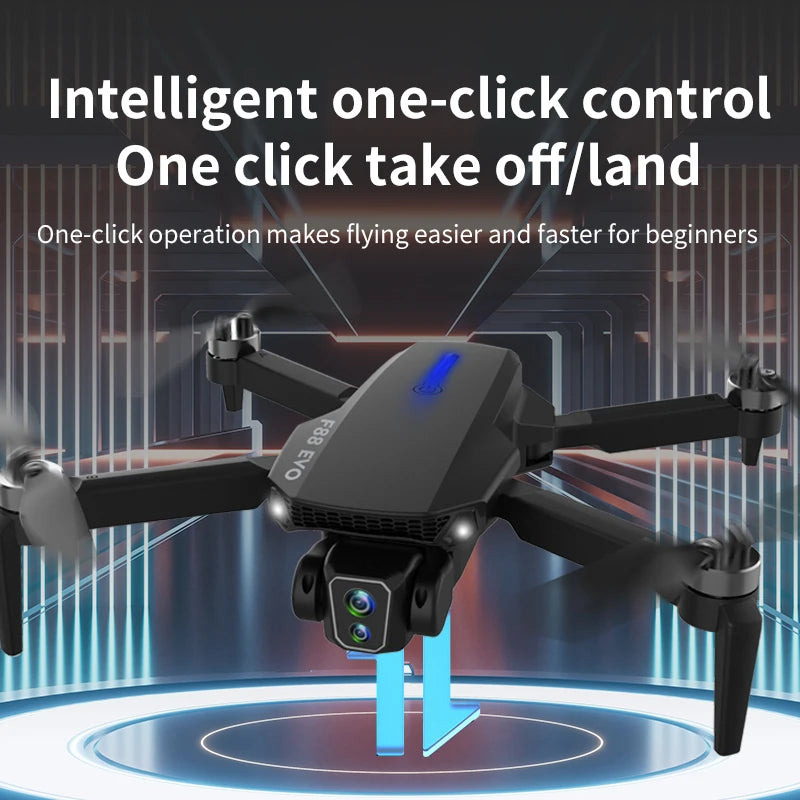F88 Rc Drone 8K Professional Dual HD Camera