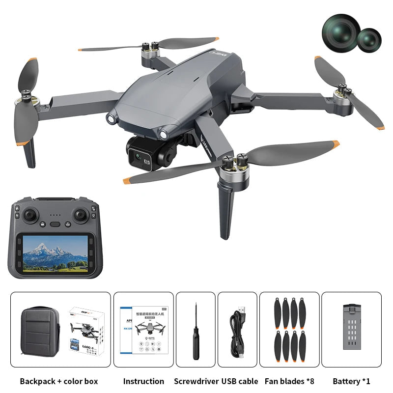 L600 GPS Drone 4K Professional HD Dual Camera