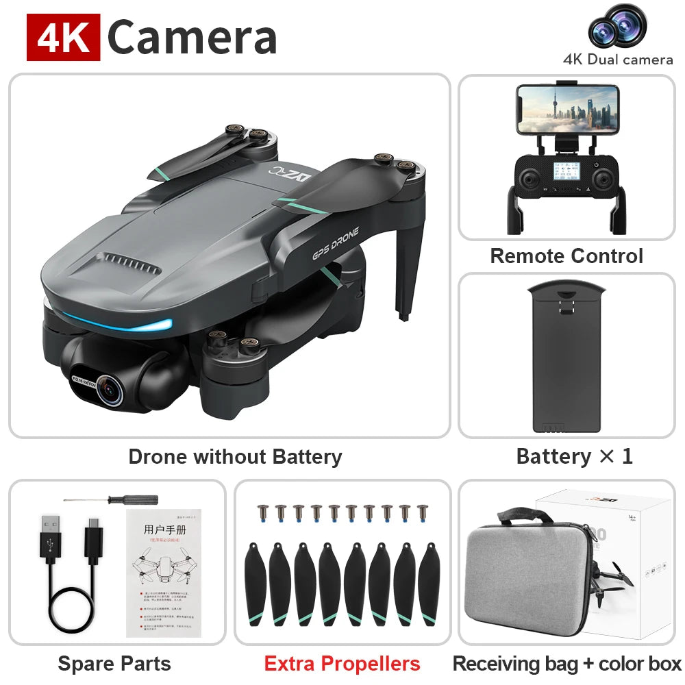 L200 PRO MAX Drone 4K Professional 2-Axis
