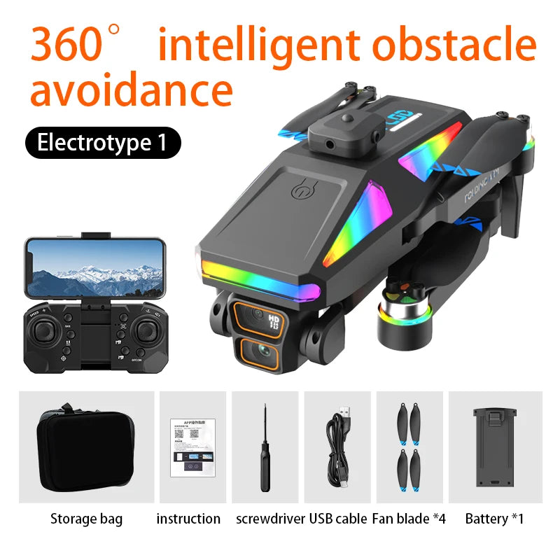 New S5H GPS Drone HD Dual Camera 360 Degree