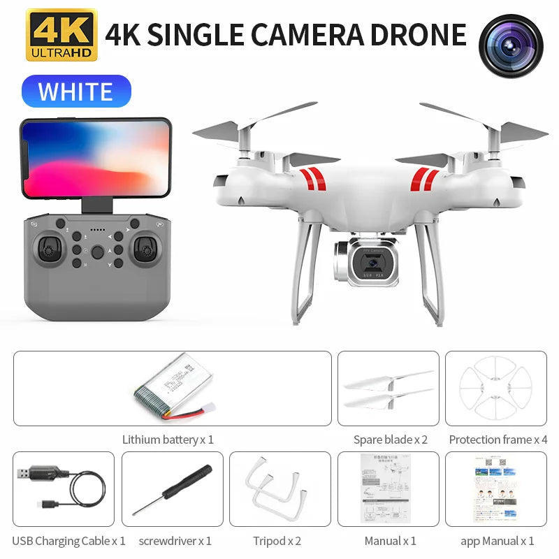 KY101 RC Drone Professional 4K HD Camera