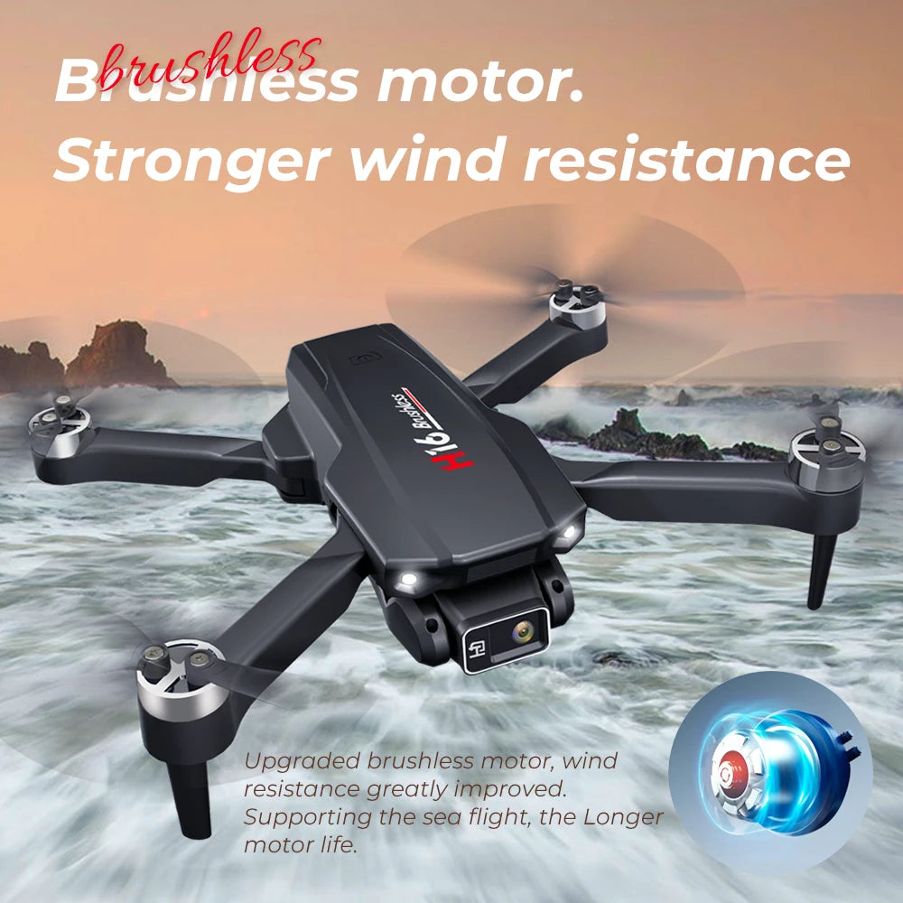 New Drone H16 GPS Professional Dual Camera