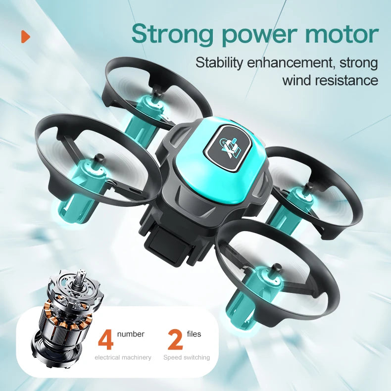 Mini RC Drone 360° Stunt Rolling
