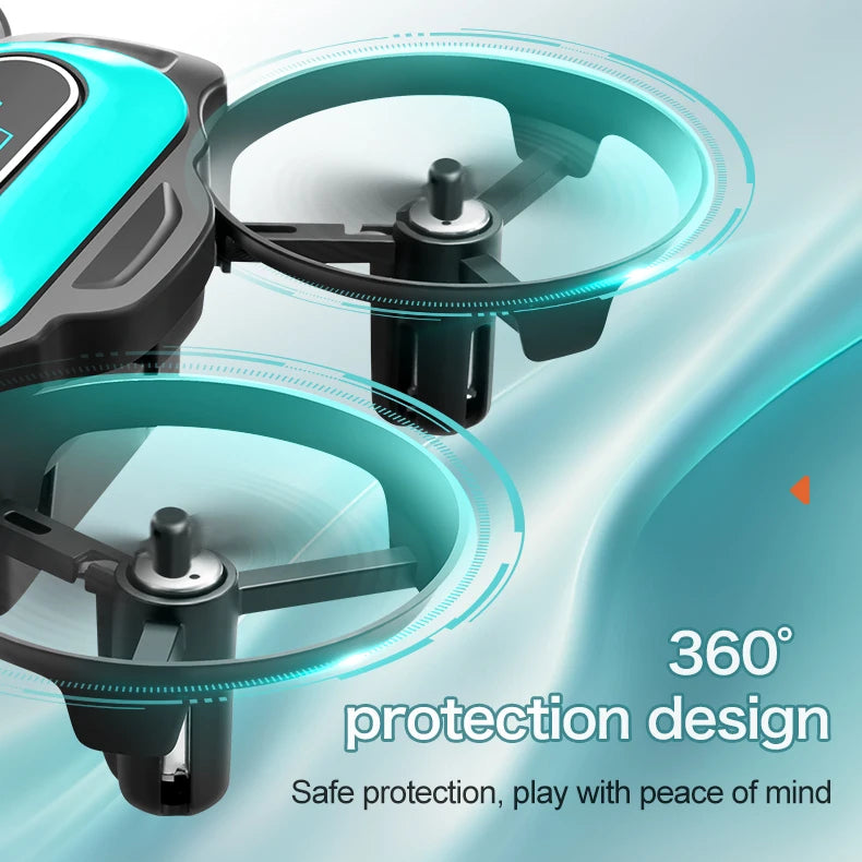 Mini RC Drone 360° Stunt Rolling