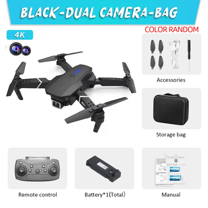2024 New E88 Pro WIFI FPV Drone Wide Angle HD 4K