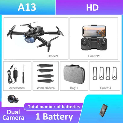 A13 Drone Dual Camera Mini HD Aerial