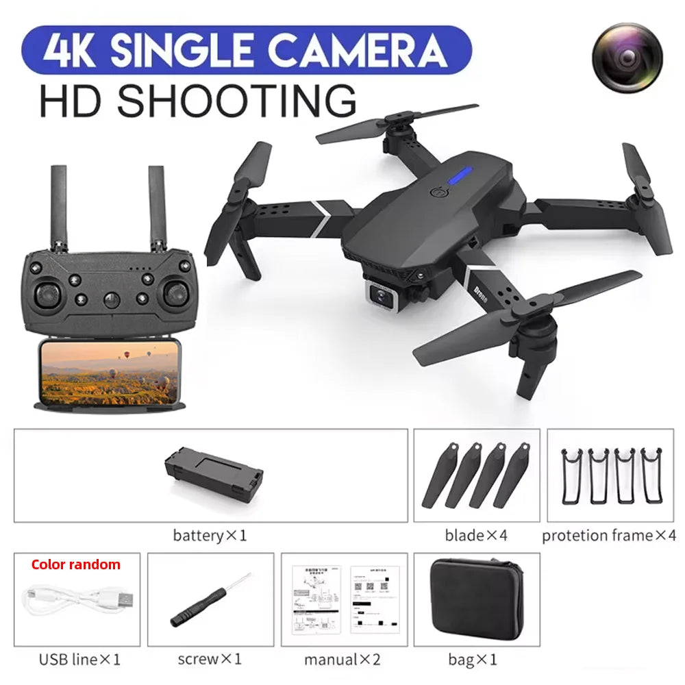 2024 New E88 Pro WIFI FPV Drone Wide Angle