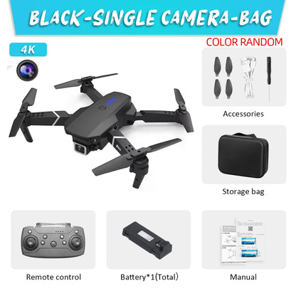 2024 New E88 Pro WIFI FPV Drone Wide Angle HD 4K